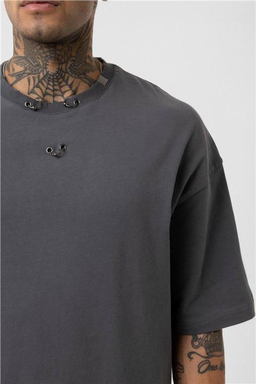 Wholesale Men Smoke Oversize T-shirt