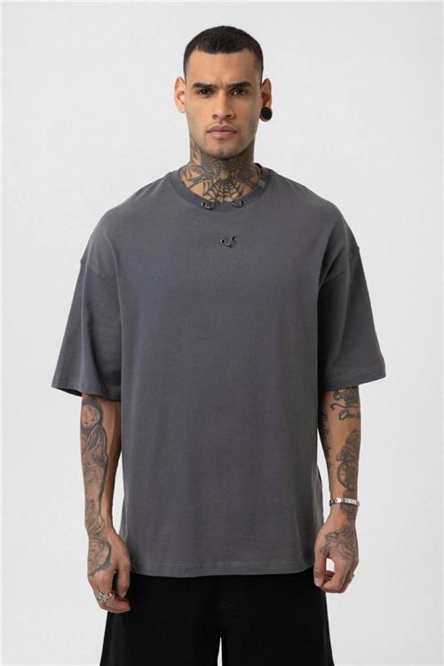 Wholesale Men Smoke Oversize T-shirt