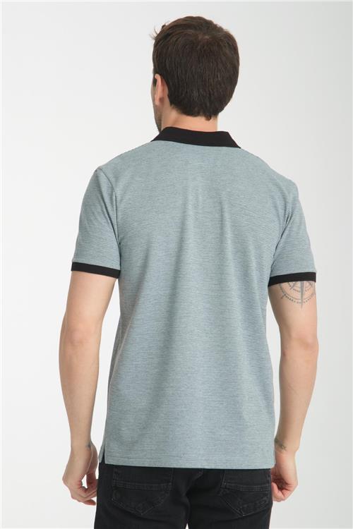 Wholesale Men Turquoise  T-shirt