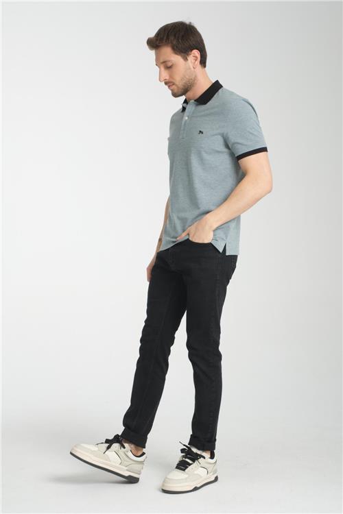 Wholesale Men Turquoise  T-shirt