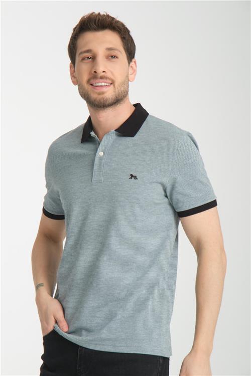 Wholesale Men Turquoise  T-shirt