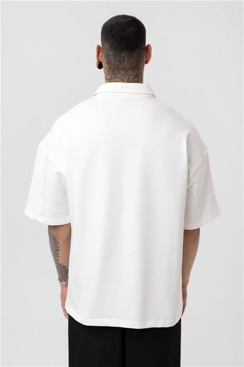 Wholesale Men White Oversize T-shirt