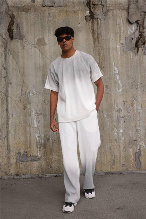 Wholesale Men White Tracksuit 731515