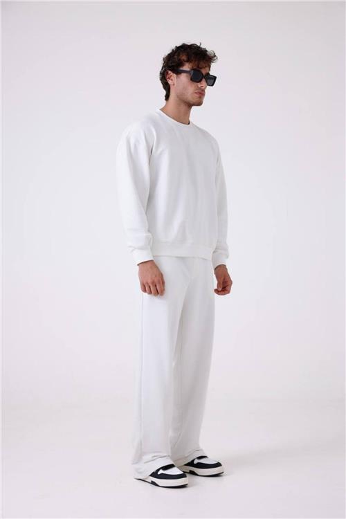 Wholesale Men White Tracksuit Set