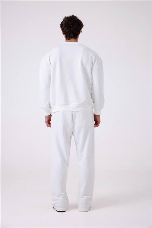 Wholesale Men White Tracksuit Set