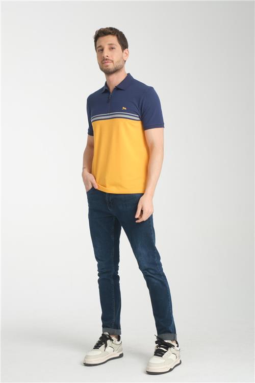 Wholesale Men Yellow T-shirt