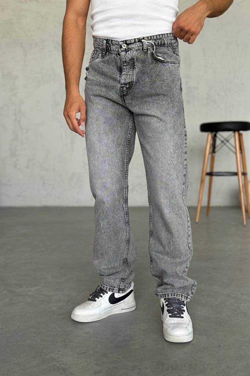 Wholesale Mens Anthracite Baggy Jeans