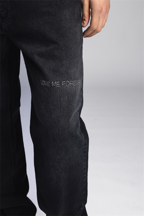 Wholesale Mens Anthracite Baggy Jeans