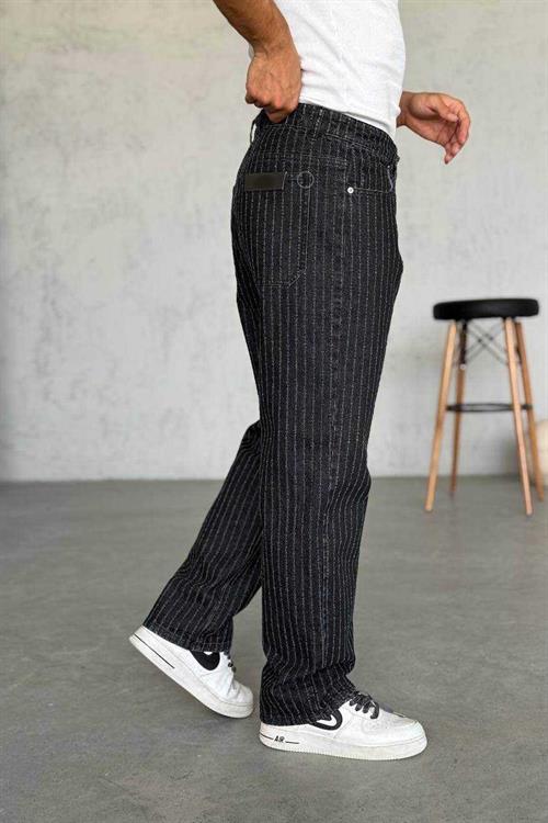 Wholesale Mens Anthracite Baggy Jeans