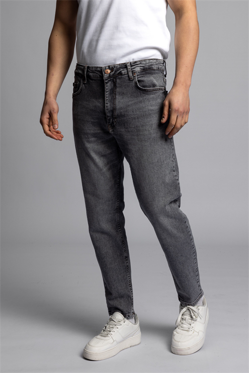 Wholesale Mens Anthracite Baggy Jeans