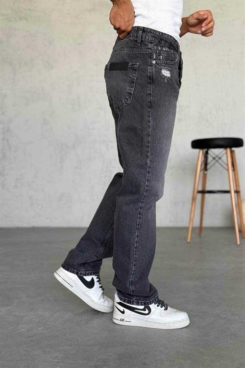 Wholesale Mens Anthracite Baggy Jeans