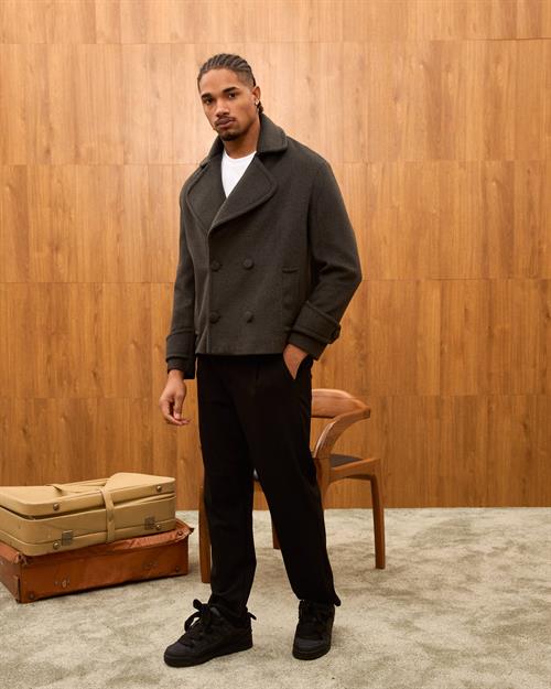 Wholesale Mens Dark Brown Coat