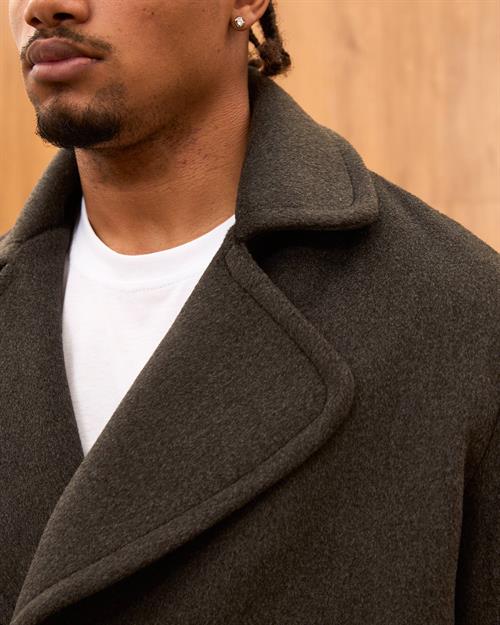 Wholesale Mens Dark Brown Coat