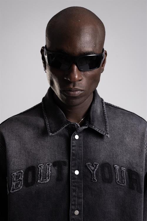 Wholesale Mens Anthracite Jean Jacket 