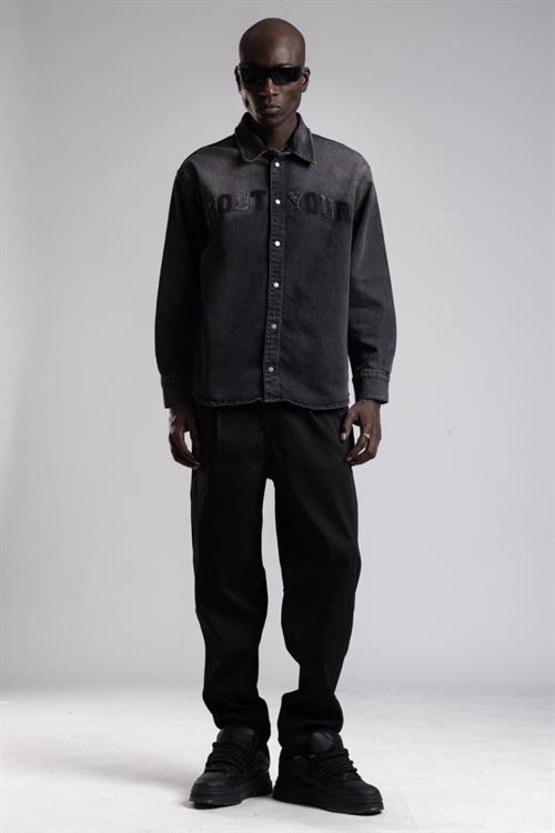 Wholesale Mens Anthracite Jean Jacket 