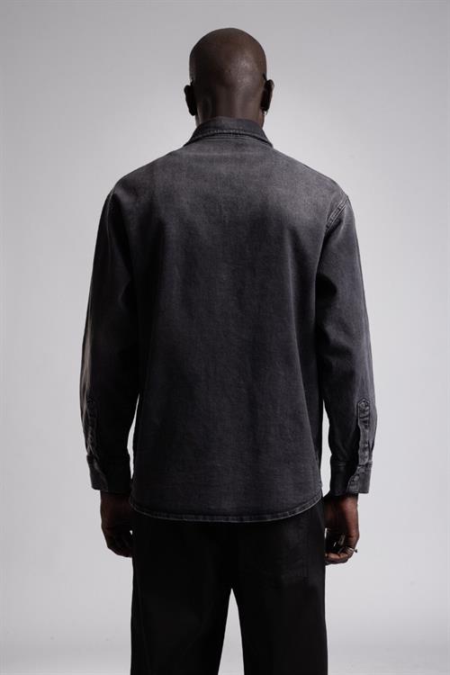 Wholesale Mens Anthracite Jean Jacket 