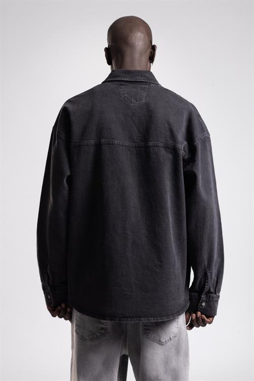 Wholesale Mens Anthracite Jean Shirt