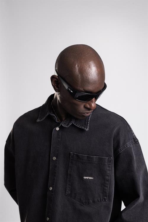 Wholesale Mens Anthracite Jean Shirt