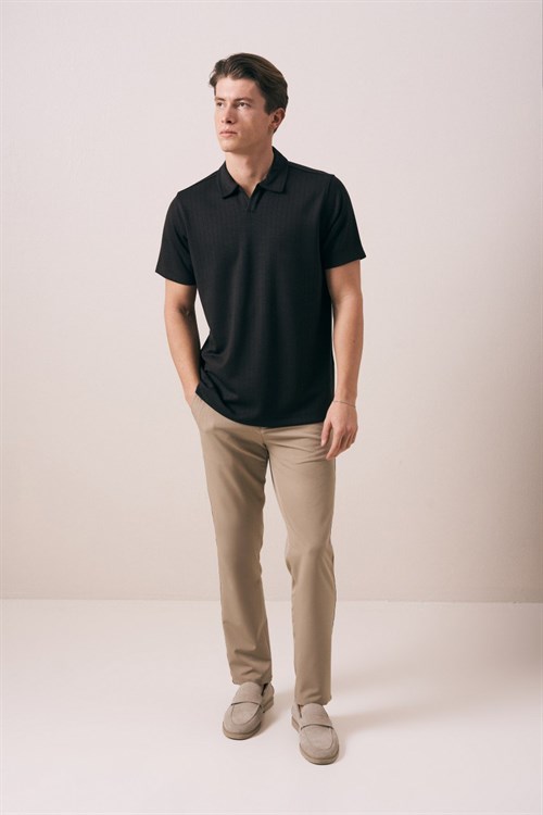 Wholesale Mens Anthracite Polo T-Shirt