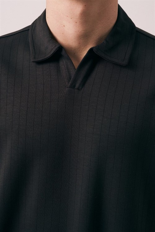Wholesale Mens Anthracite Polo T-Shirt