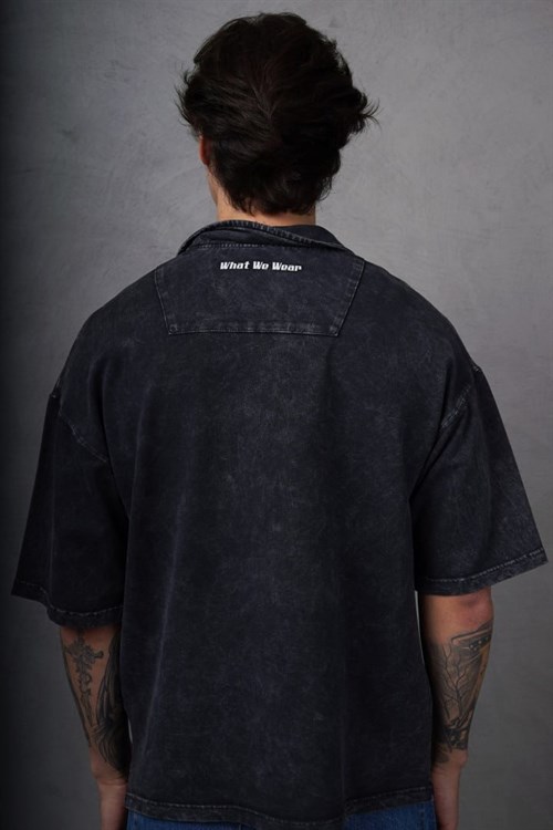 Wholesale Mens Anthracite Polo T-Shirt