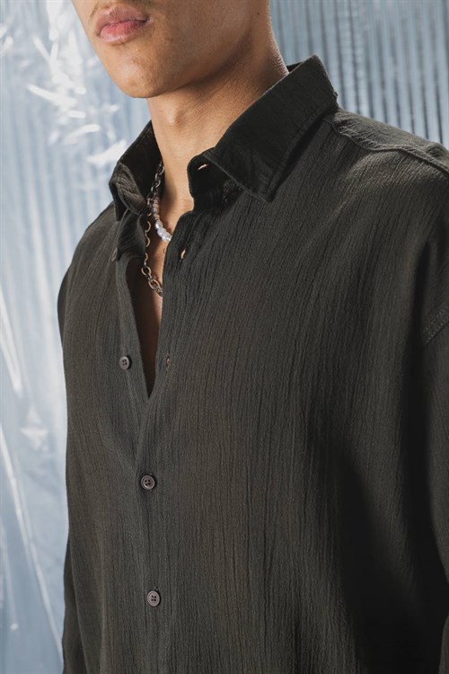 Wholesale Mens Anthracite Shirt