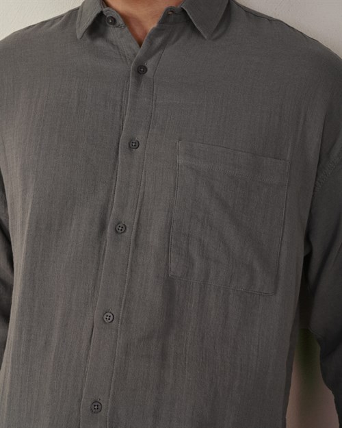 Wholesale Mens Anthracite Shirt