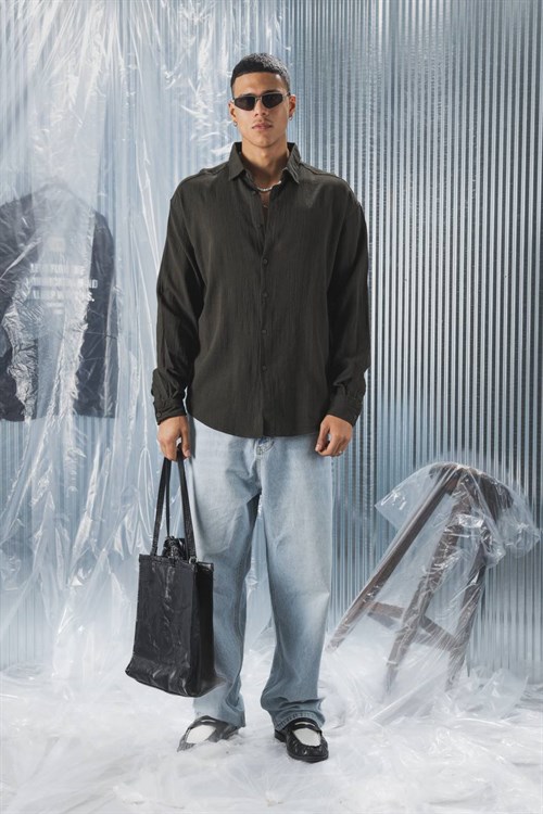 Wholesale Mens Anthracite Shirt