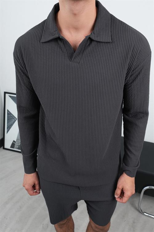 Wholesale Mens Anthracite Sweatshirt