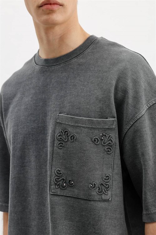 Wholesale Mens Anthracite T-Shirt
