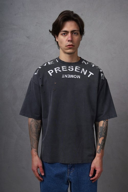 Wholesale Mens Anthracite T-Shirt
