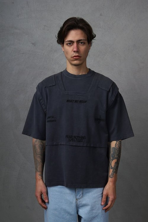 Wholesale Mens Anthracite T-Shirt