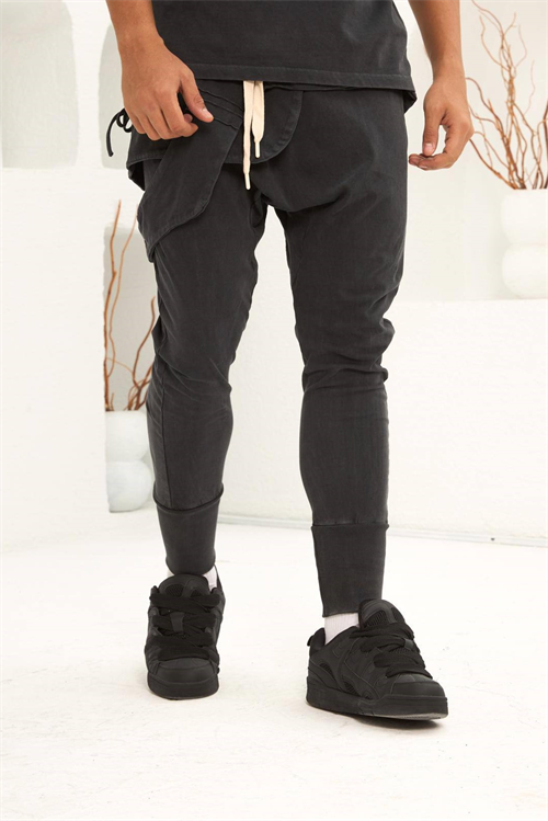 Wholesale Mens Anthracite T-Shirt and Pants Set