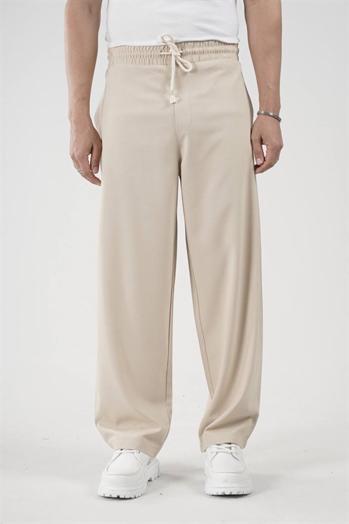 Wholesale Mens Beige Baggy Pants