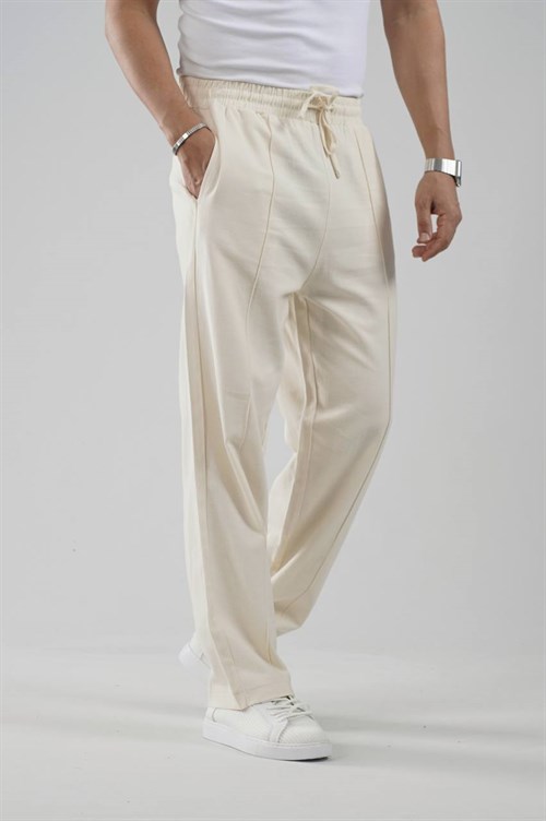 Wholesale Mens Beige Baggy Pants