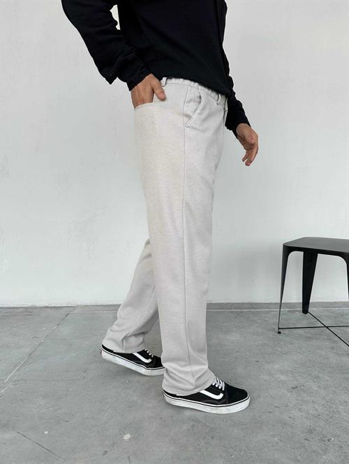 Wholesale Mens Beige Baggy Pants