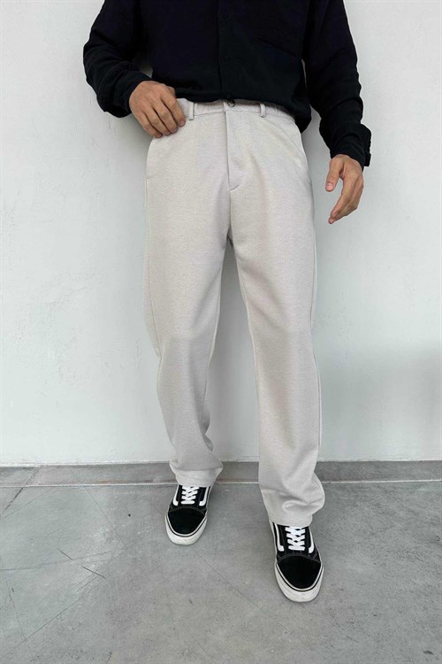 Wholesale Mens Beige Baggy Pants