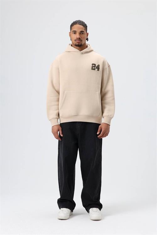 Wholesale Mens Beige Hoodie