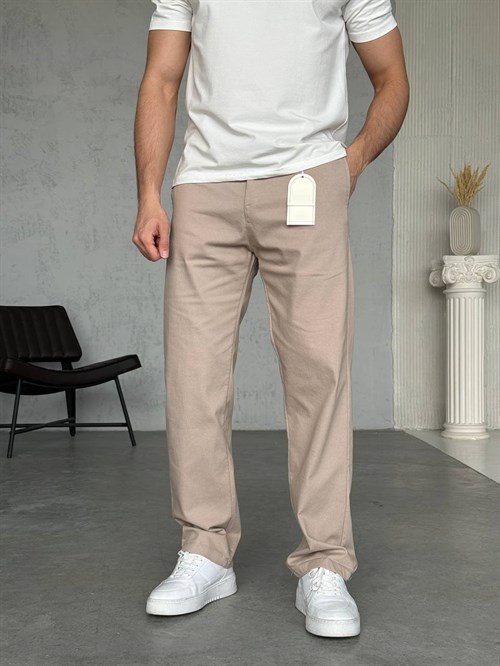 Wholesale Mens Beige Pants