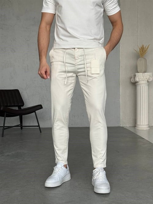 Wholesale Men's Beige Pants 1504W26-PNT5114