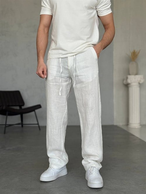 Wholesale Men's Beige Pants 1504W26-PNT5107