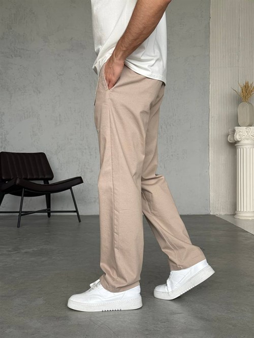 Wholesale Mens Beige Pants