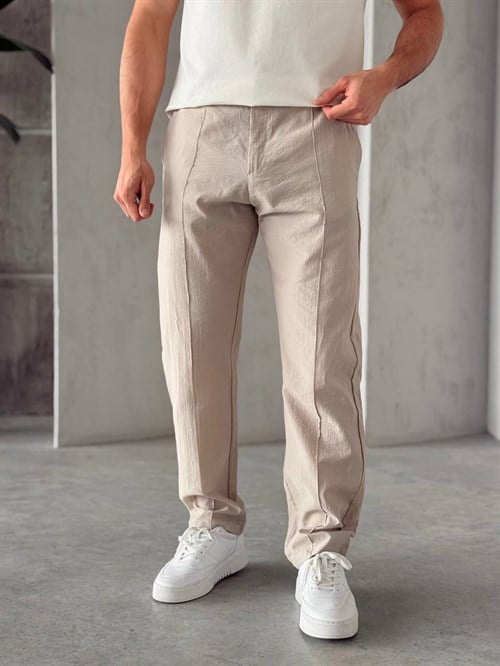 Wholesale Mens Beige Pants