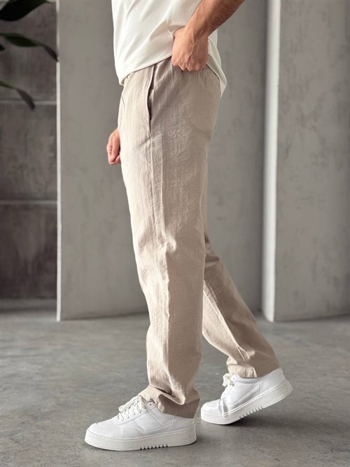 Wholesale Mens Beige Pants
