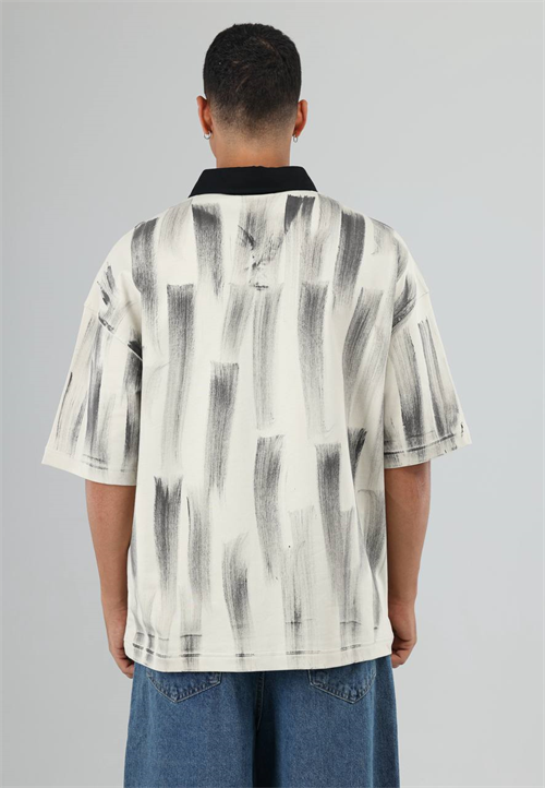 Wholesale Mens Beige Polo T-Shirt