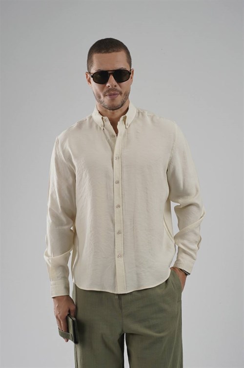 Wholesale Mens Beige Shirt