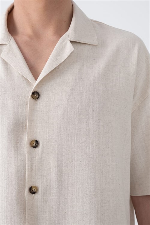 Wholesale Mens Beige Shirt