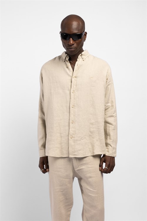 Wholesale Mens Beige Shirt