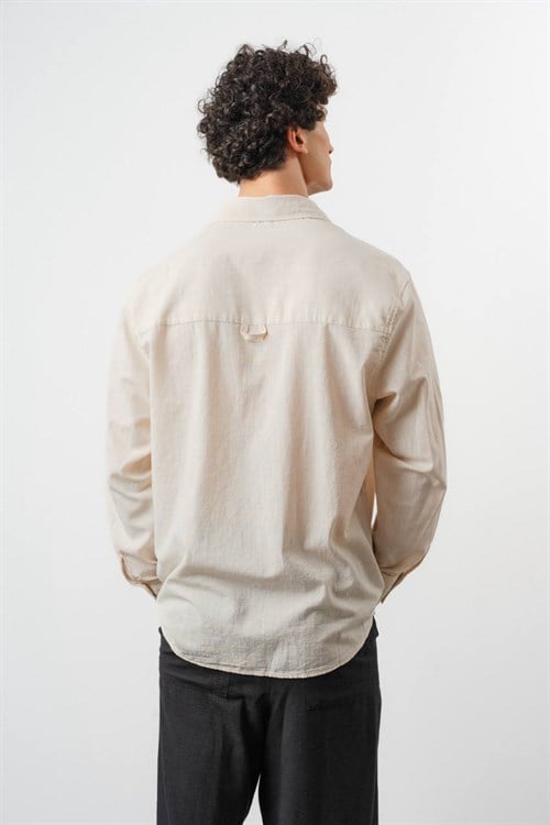 Wholesale Mens Beige Shirt