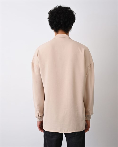 Wholesale Mens Beige Shirt